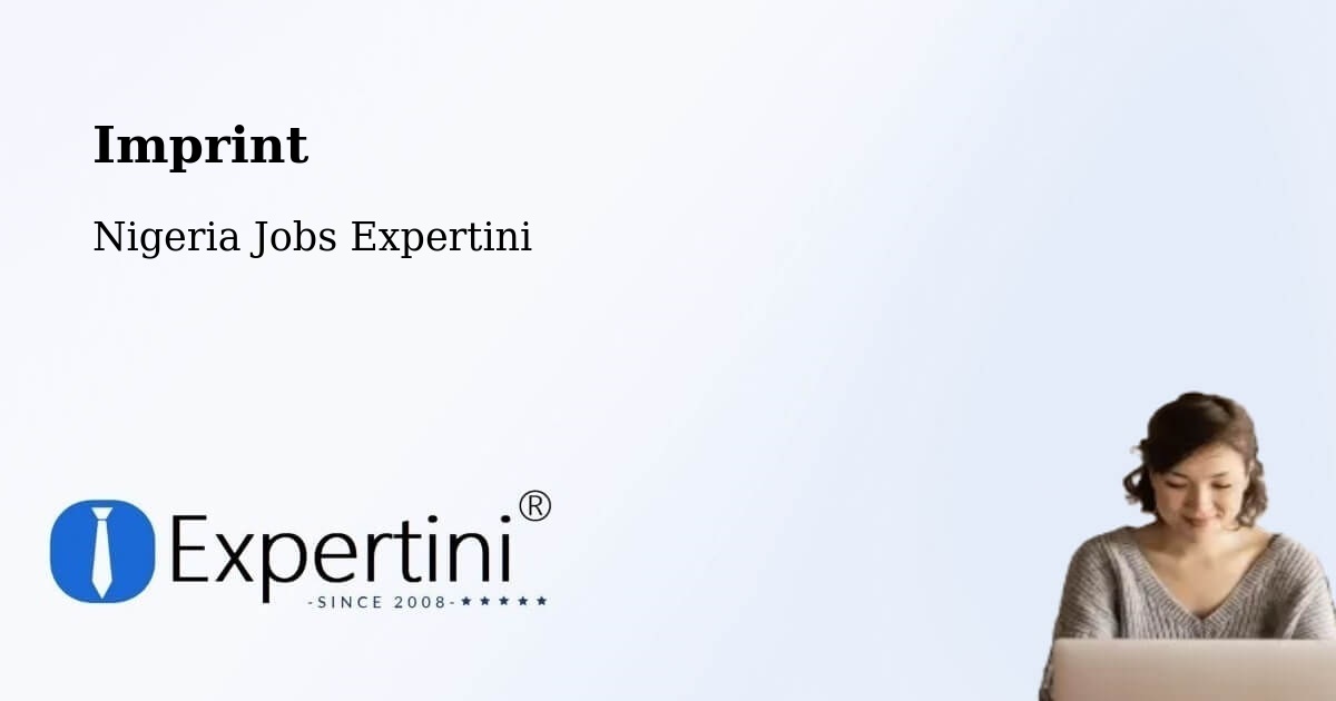 Imprint – Vom - Nigeria Jobs Expertini