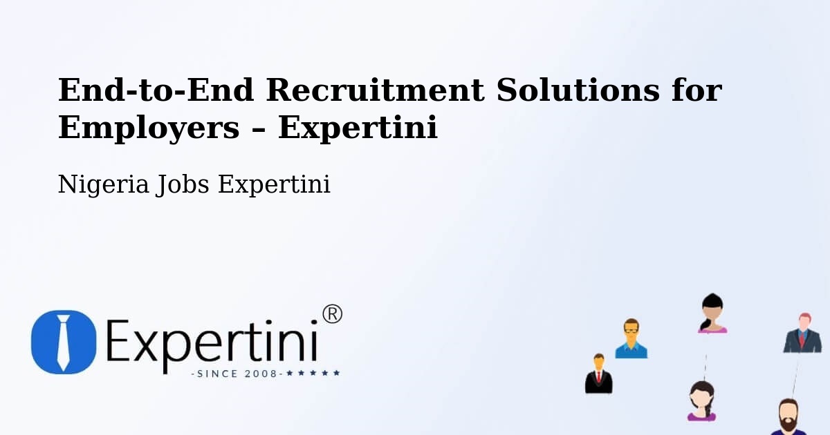 Recruitment Solutions for Employers – Vom - Vom, Nigeria Jobs Expertini